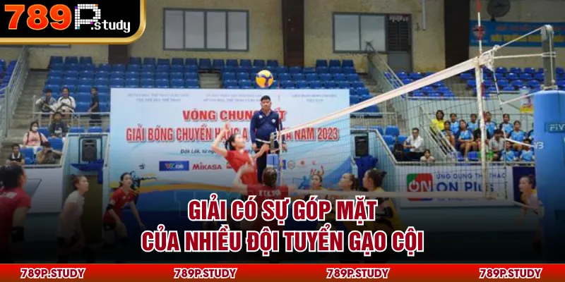 Giải có sự góp mặt của nhiều đội tuyển gạo cội